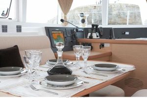 navigation station, Lagoon 440, catamaran for sale