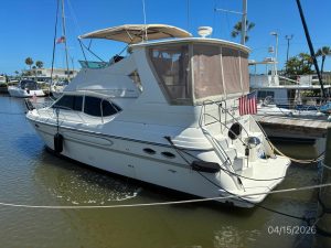 exterior, Maxum 4100 SCA, trawler for sale