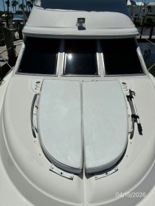 deck, Maxum 4100 SCA, trawler for sale