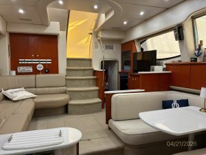 salon, Maxum 4100 SCA, trawler for sale