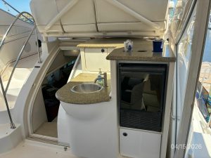 cockpit, Maxum 4100 SCA, trawler for sale