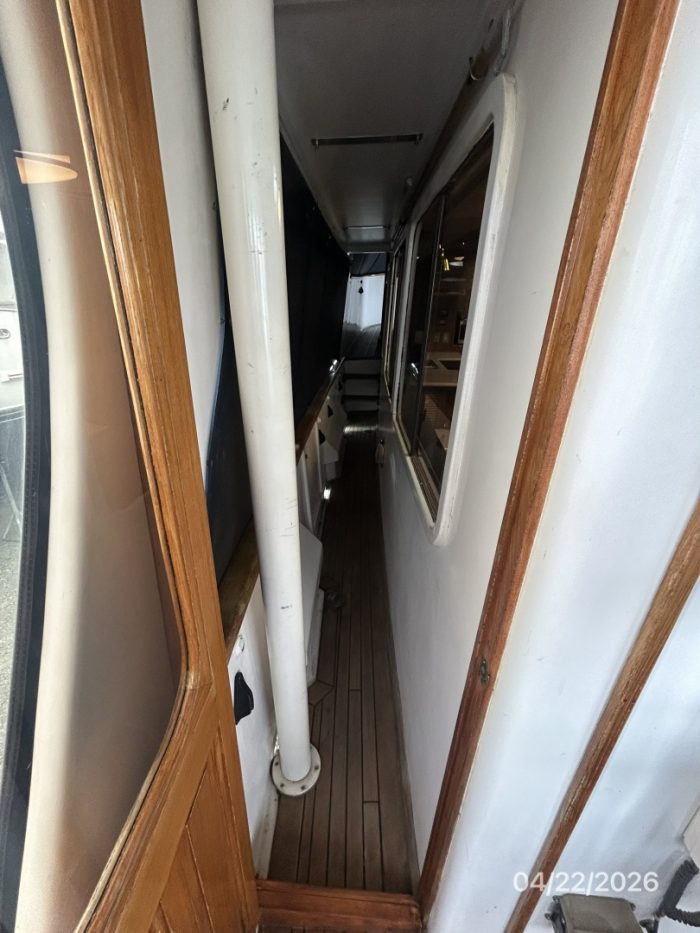 interior, Defever 49, trawler for sale