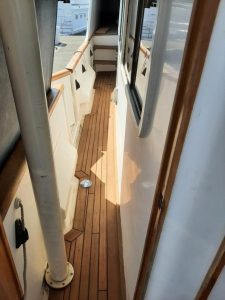 interior, Defever 49, trawler for sale