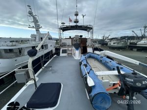 deck, Defever 49, trawler for sale
