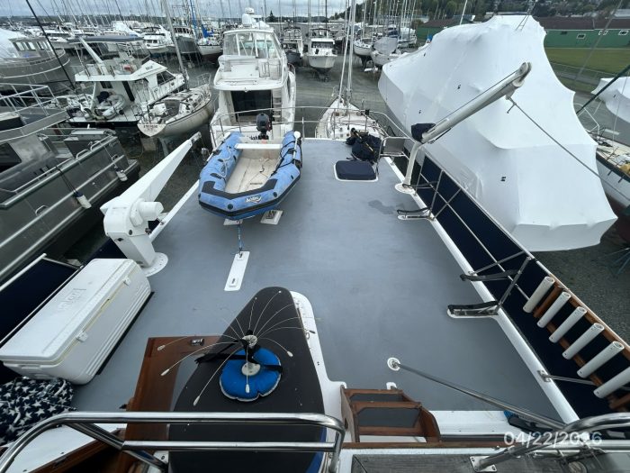 deck, Defever 49, trawler for sale