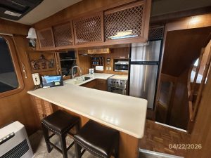 interior, Defever 49, trawler for sale