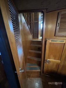 interior, Defever 49, trawler for sale