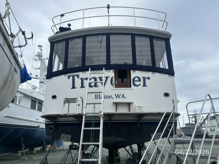 boatyard, Defever 49, trawler for sale