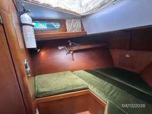 bed, Rival 41, sailboat for sale