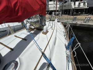 deck, Rival 41, sailboat for sale