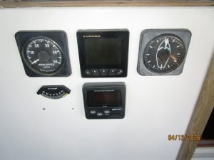 navigation station, Rival 41, sailboat for sale