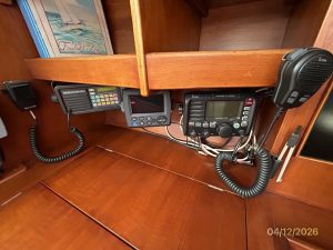 navigation station, Rival 41, sailboat for sale