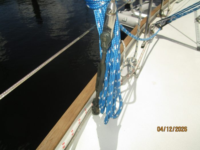 deck, Rival 41, sailboat for sale