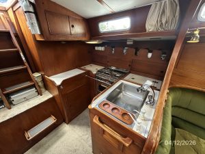 interior, Rival 41, sailboat for sale