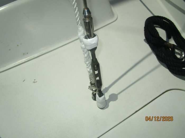 deck, Rival 41, sailboat for sale