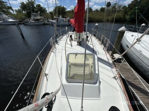 deck, Rival 41, sailboat for sale