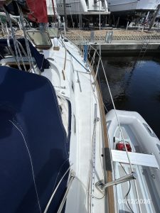 deck, Rival 41, sailboat for sale