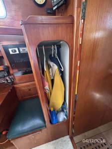 interior, Rival 41, sailboat for sale