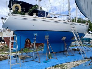 boatyard, Rival 41, sailboat for sale