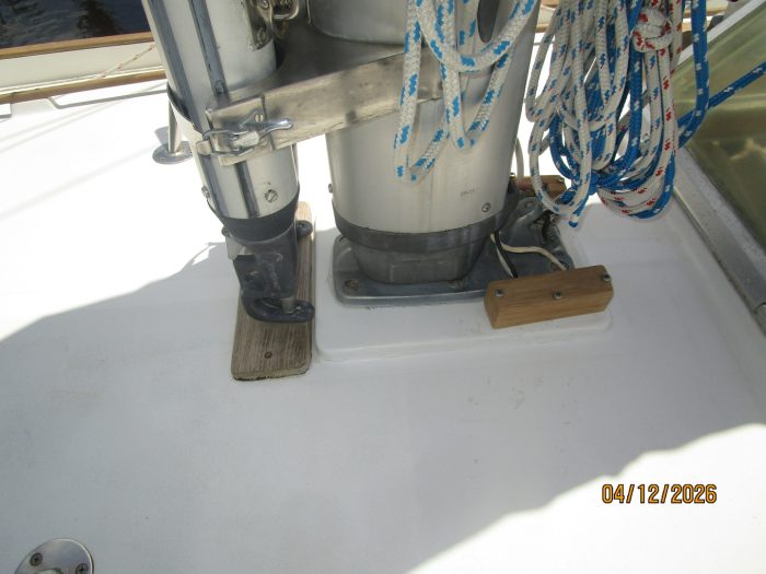deck, Rival 41, sailboat for sale