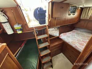 bed, Rival 41, sailboat for sale