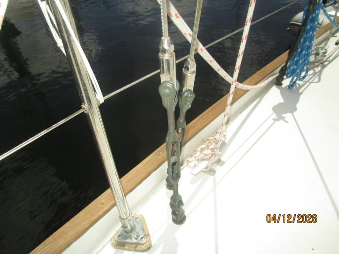 deck, Rival 41, sailboat for sale
