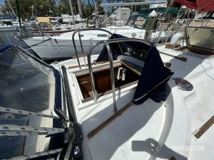 cockpit, Rival 41, sailboat for sale