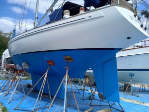 boatyard, Rival 41, sailboat for sale