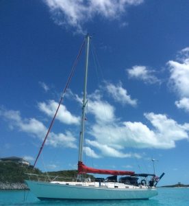 exterior, Rival 41, sailboat for sale