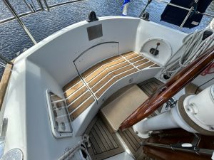 cockpit, Rival 41, sailboat for sale