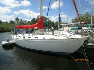 exterior, Rival 41, sailboat for sale