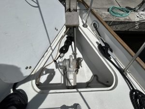 deck, Rival 41, sailboat for sale