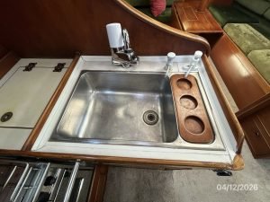 interior, Rival 41, sailboat for sale