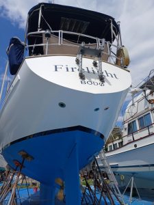 boatyard, Rival 41, sailboat for sale