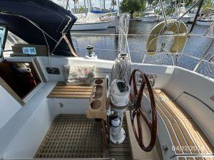 helm, Rival 41, sailboat for sale