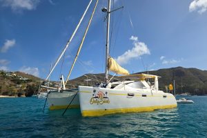 exterior, Admiral 40, catamaran for sale