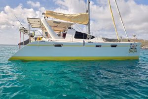exterior, Admiral 40, catamaran for sale
