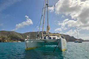exterior, Admiral 40, catamaran for sale