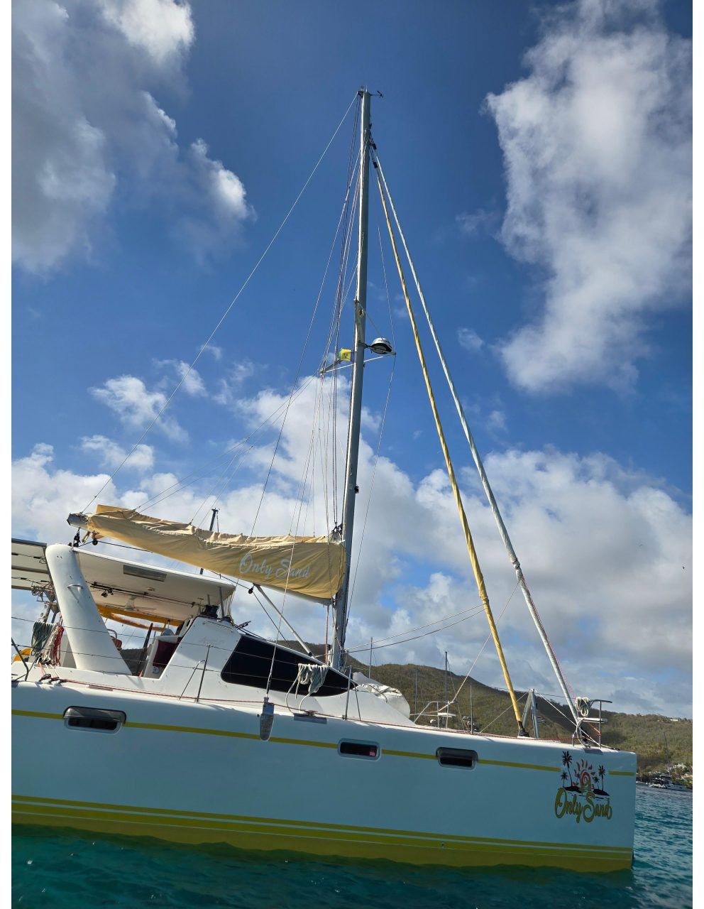 exterior, Admiral 40, catamaran for sale