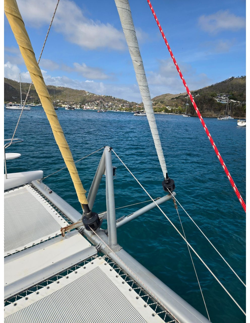 deck, Admiral 40, catamaran for sale