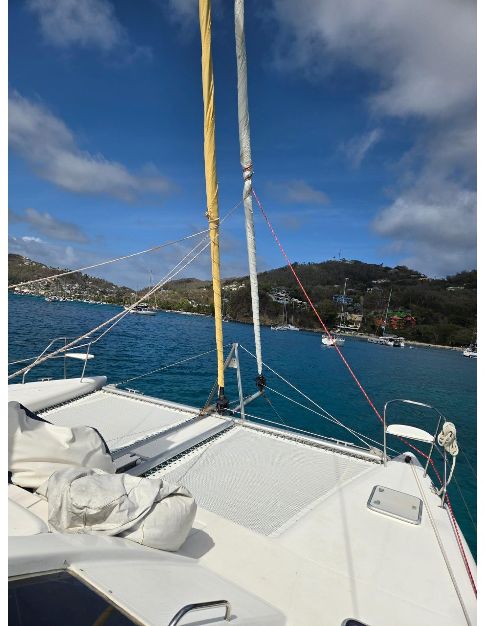 deck, Admiral 40, catamaran for sale
