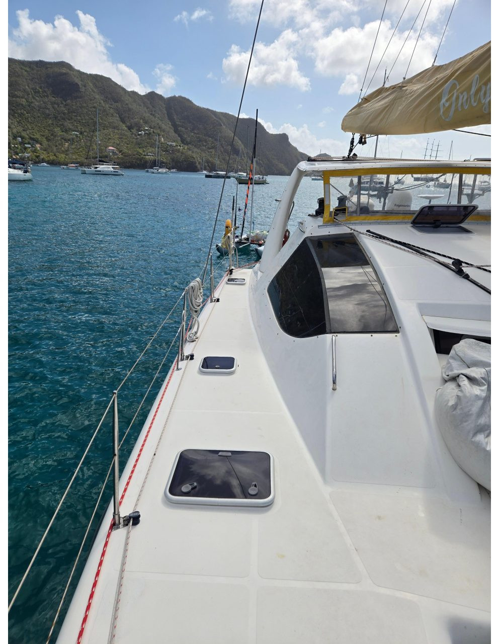 deck, Admiral 40, catamaran for sale