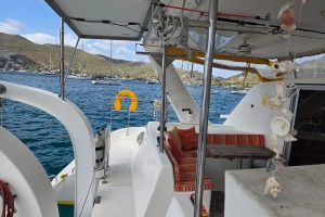 cockpit, Admiral 40, catamaran for sale