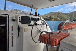 helm, Admiral 40, catamaran for sale