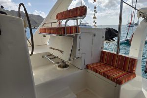 cockpit, Admiral 40, catamaran for sale