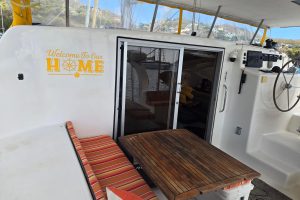 salon, Admiral 40, catamaran for sale