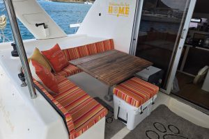 cockpit, Admiral 40, catamaran for sale