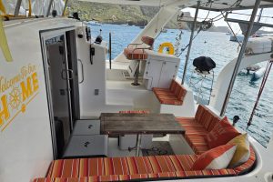 cockpit, Admiral 40, catamaran for sale