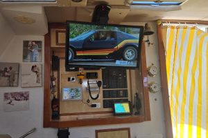navigation station, Admiral 40, catamaran for sale