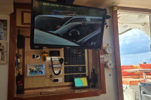 navigation station, Admiral 40, catamaran for sale
